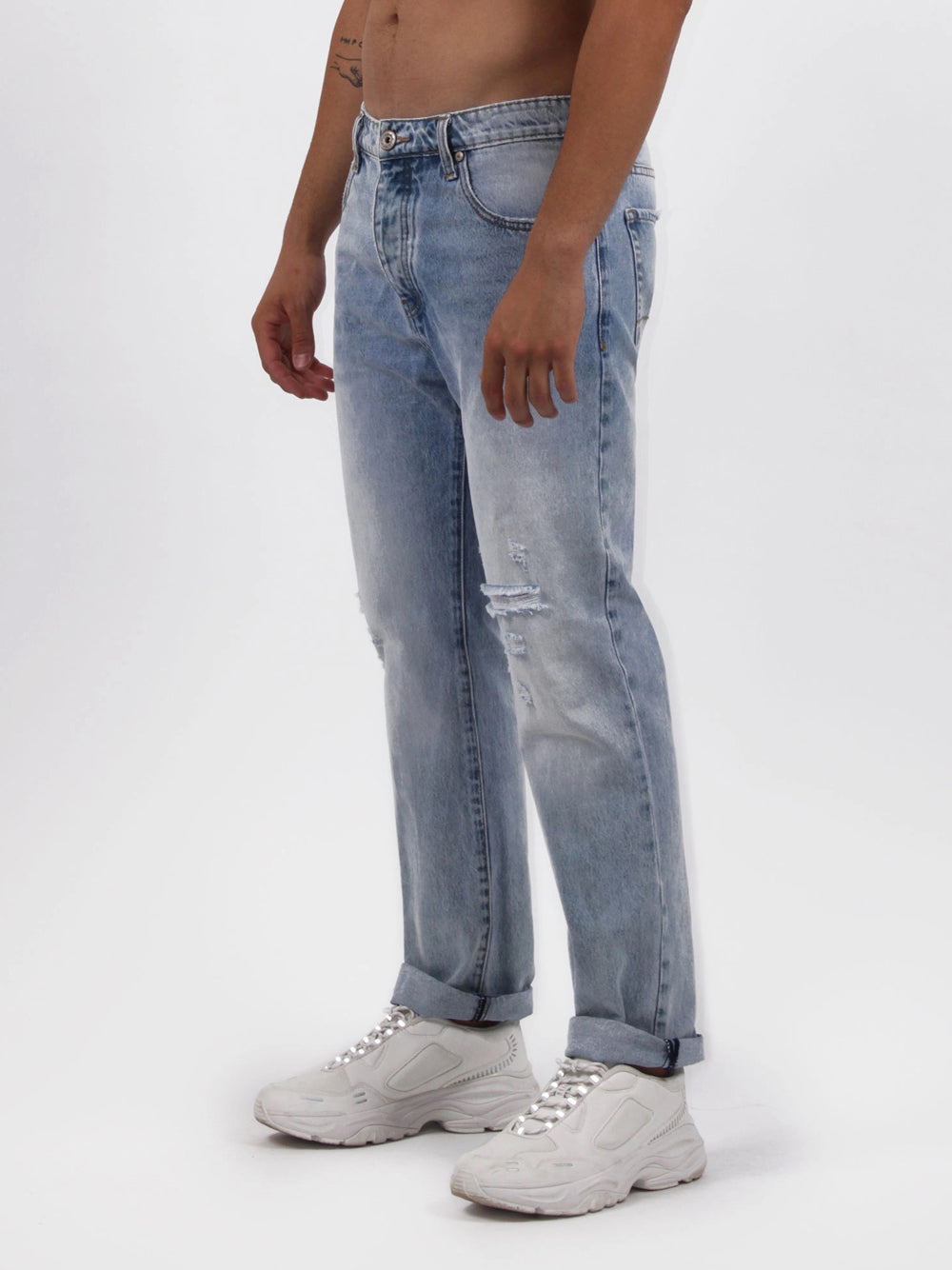 Jeans Regular Colore Unico — 2