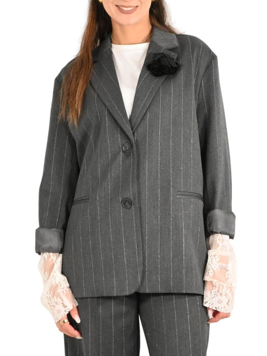 Giacca Spilla - Grigio Melange