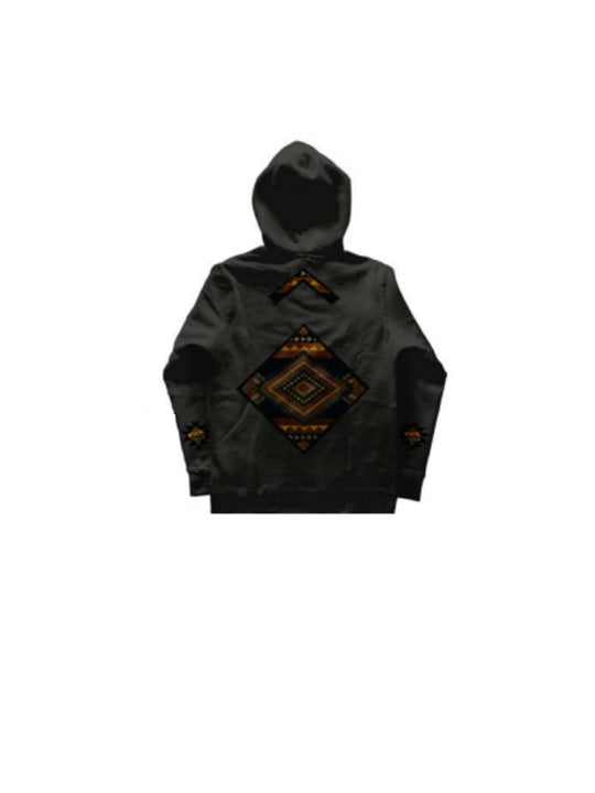Hoodie French Terry - Chapo Black Patch