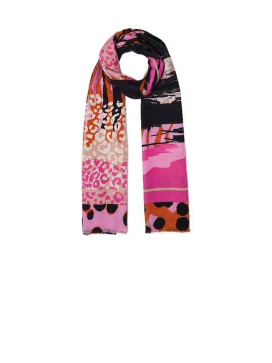 Ecs Stola Lively Anim 70x180 - Fucsia