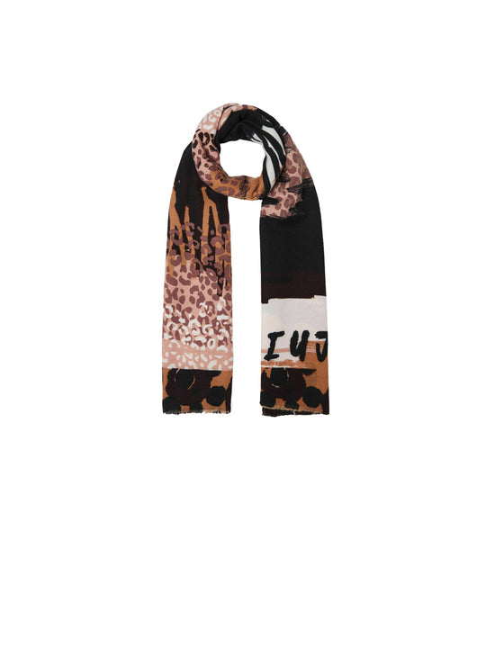 Ecs Stola Lively Anim 70x180 - Cammello