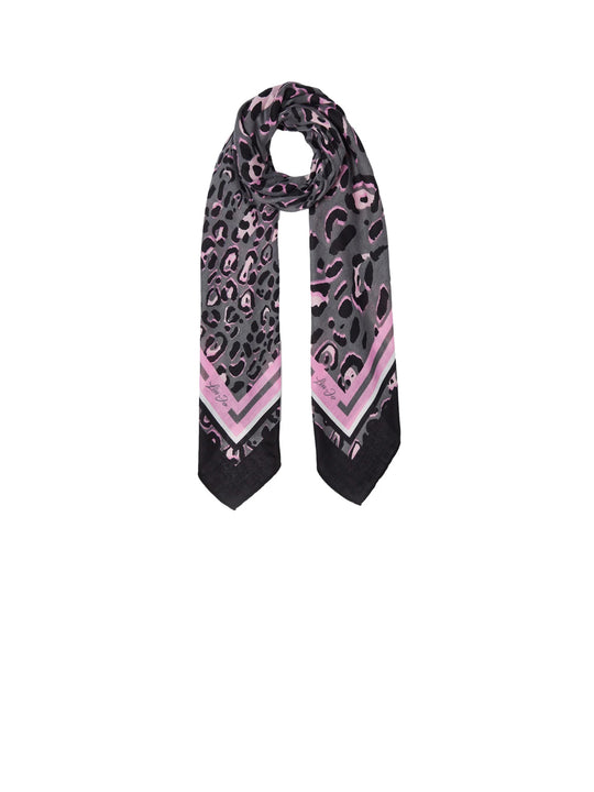 Foulard Girlish Spot 120x120 - Nero