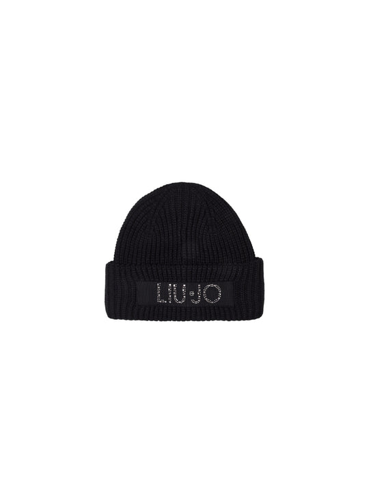 Beanie Con Logo - Nero