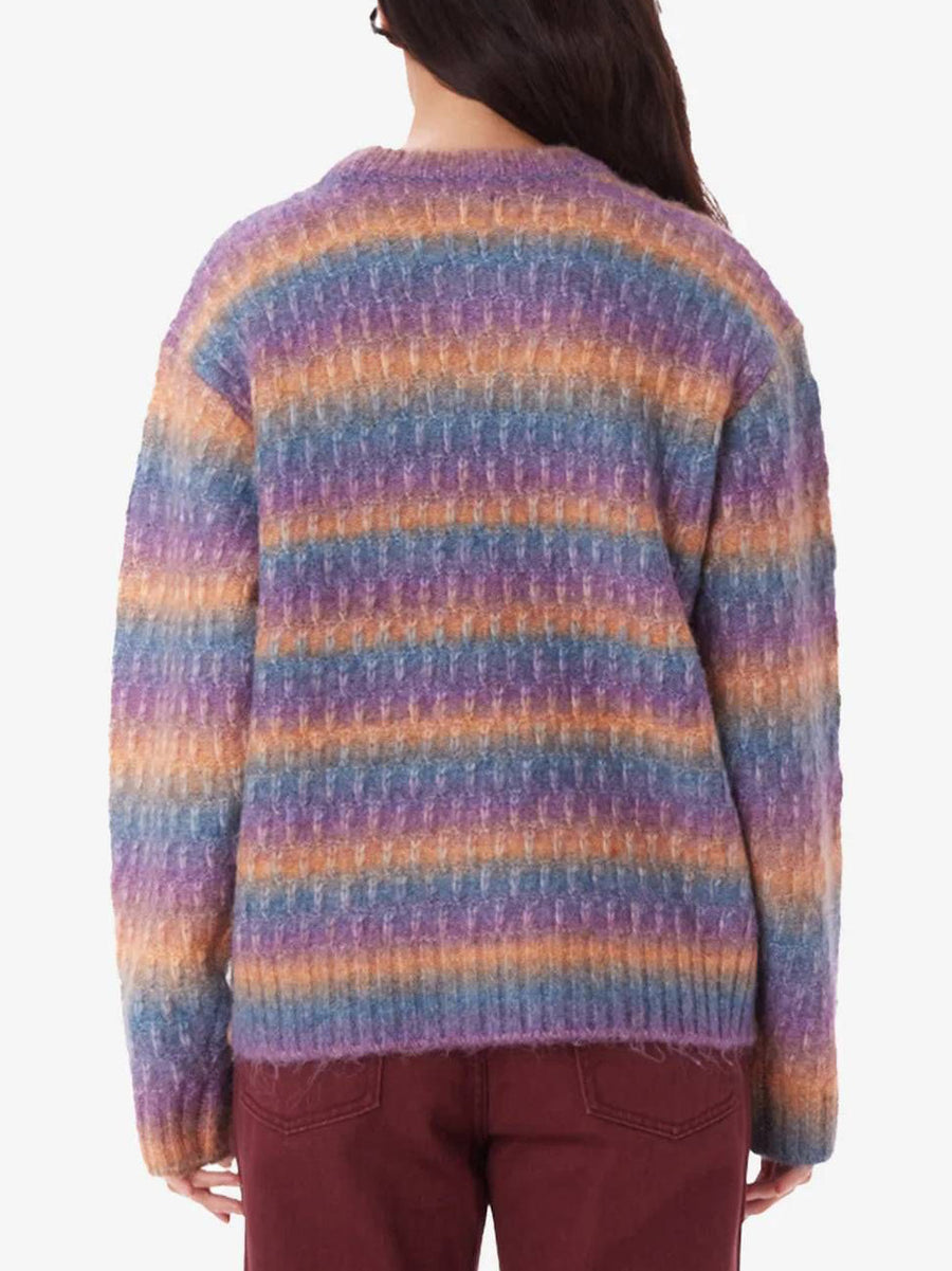 Daytrip Crew Sweater - Purple Multi — 2