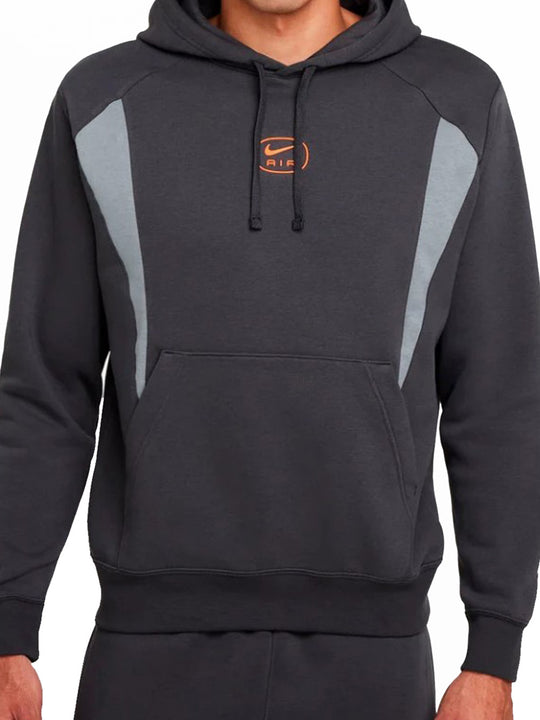 M Nsw Sw Air Po Hoody Flc - Black Fir White