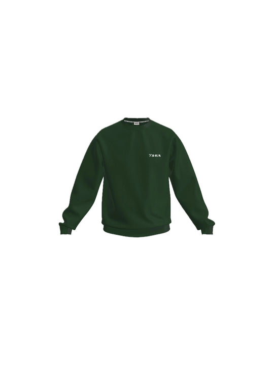 Felpa Girocollo - Verde Bosco