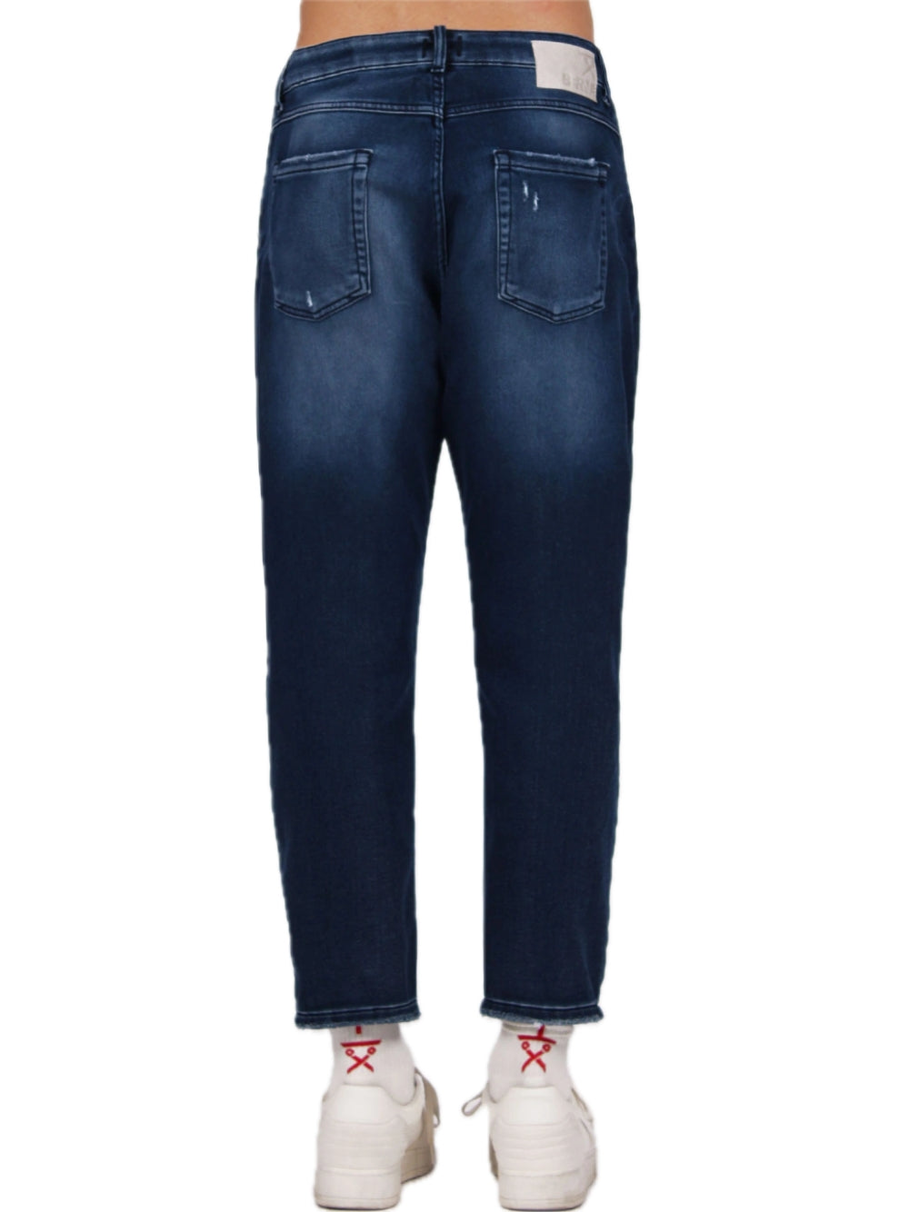 Distressed Sweatpants - Blue — 4