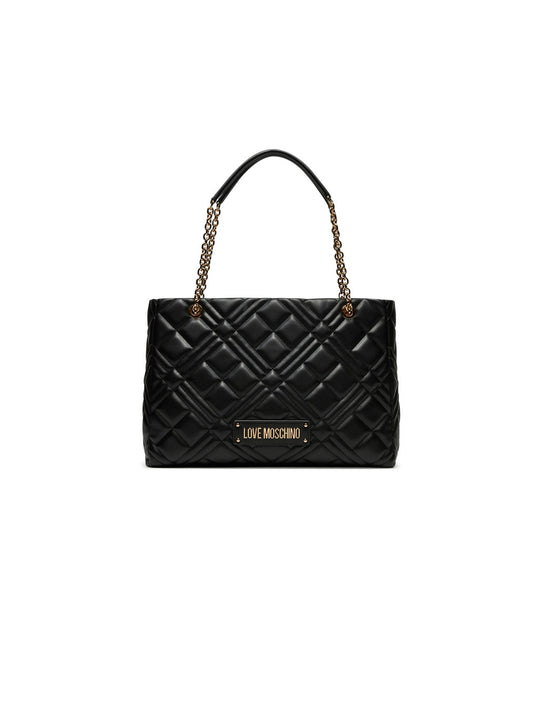 Borsa Quilted Pu - Nero