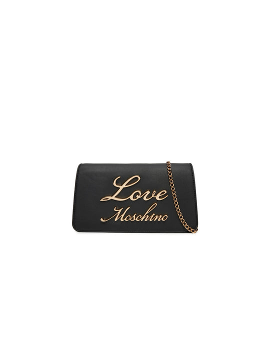 Borsa Pu Grs - Nero + Chain