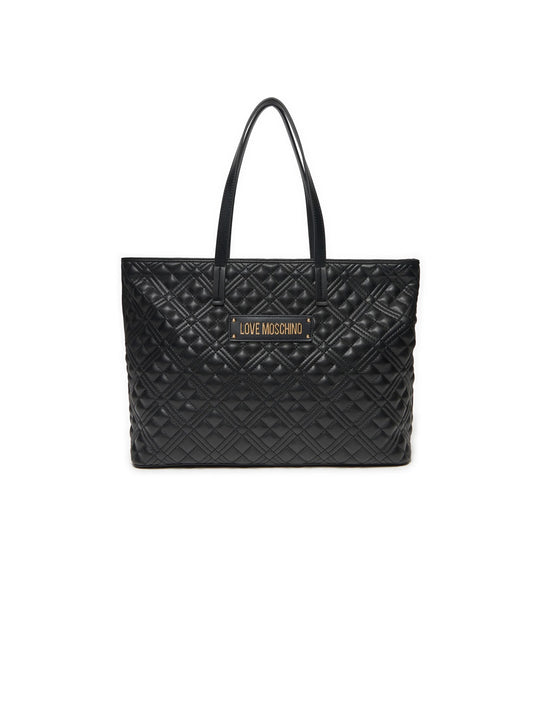 Borsa Quilted Pu - Nero