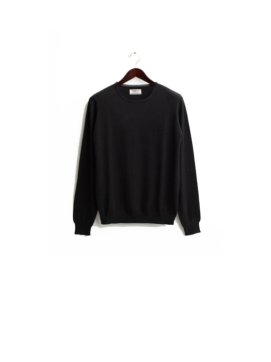 Maglia M/L G/C Unito Man - Black