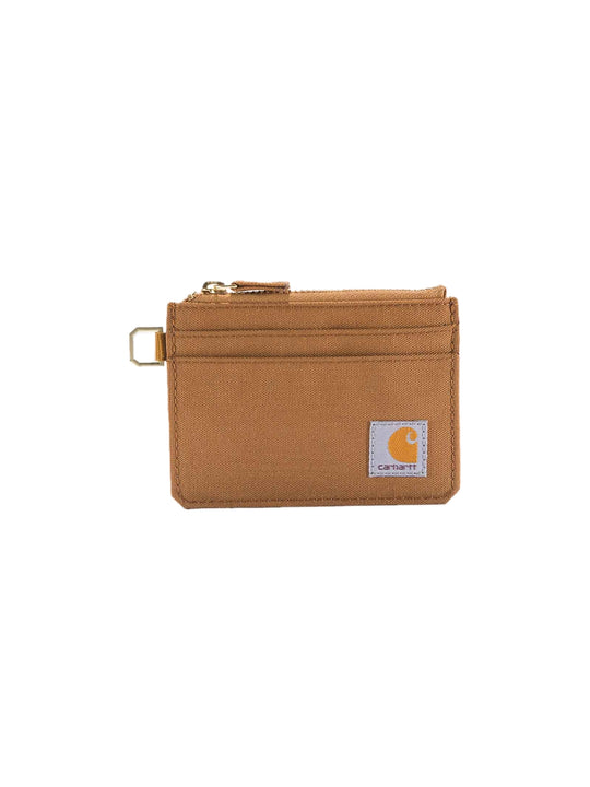 Zippered Card Keeper Wallet - Ch Brown