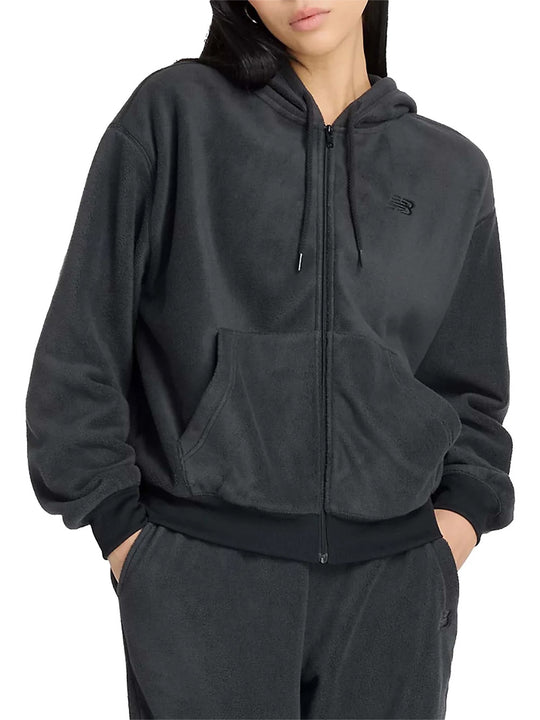 Polar Fleece Full Zip - Black