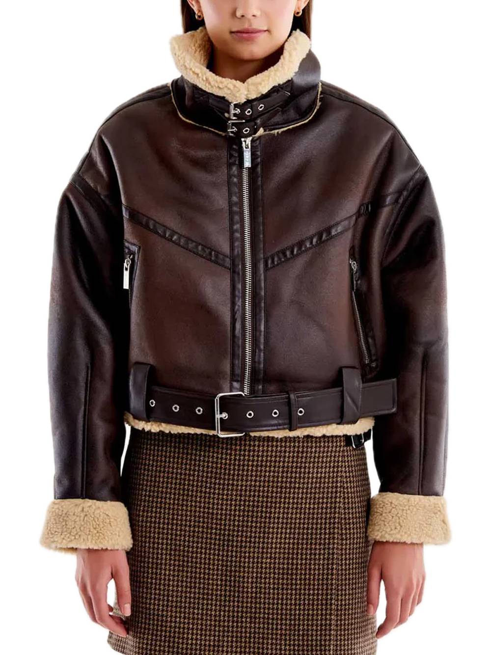 Vicolo Giacca Montone Marrone Donna » Chemise Imola