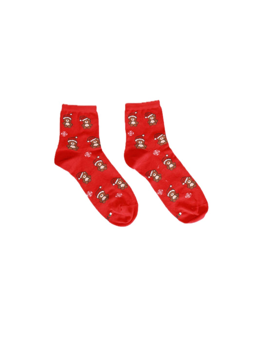 Calzini Orsetto - Rosso