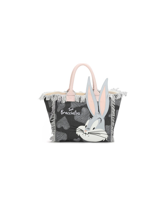 Borsa Looney Tunes Summer Lt Tessuto Canvas