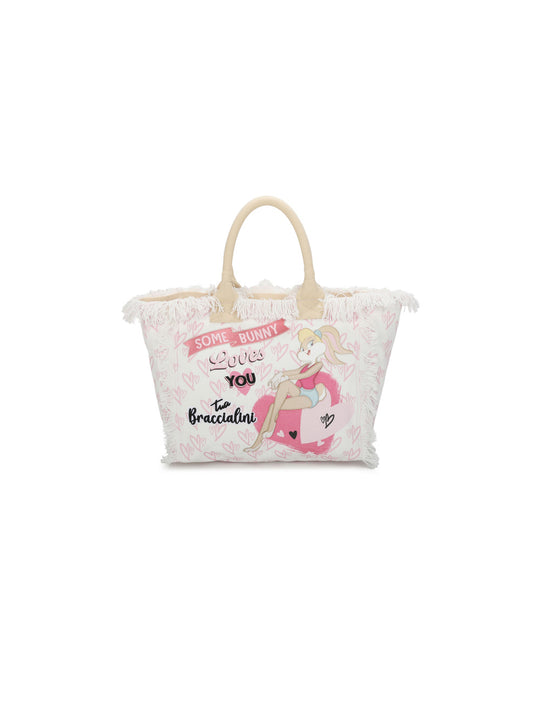 Borsa Looney Tunes Summer Lt Tessuto Canvas