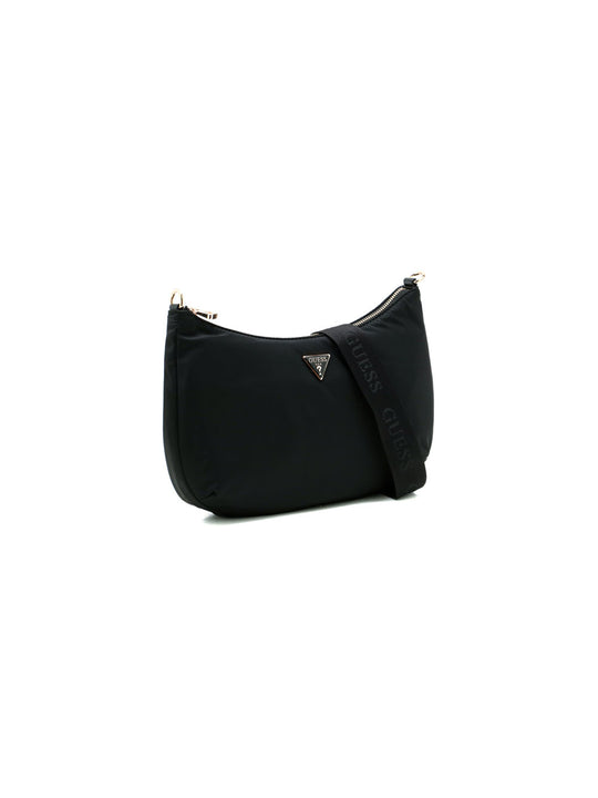 Eco Gemma Hobo Shoulder Bag - Black