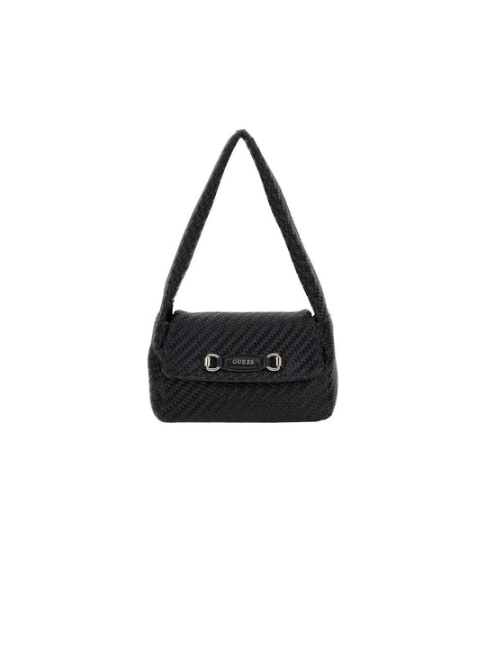 Francy Flap Shoulder Bag - Black