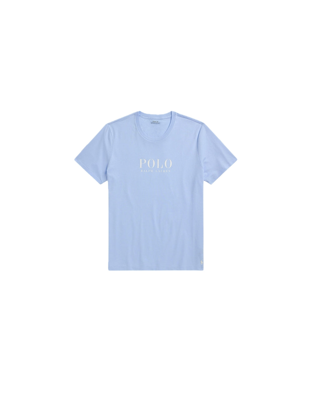 S/s Crew Sleep Top - Office Blue — 1