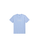 S/s Crew Sleep Top - Office Blue