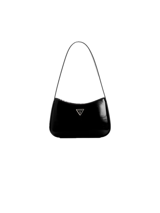 Arnela Top Zip Shoulder Bag - Black