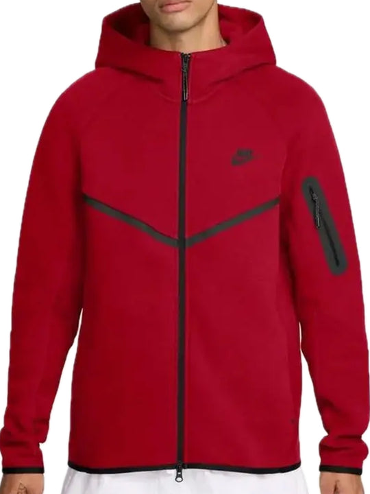M Nk Tch Flc Fz Wr Hoodie - Gym Red