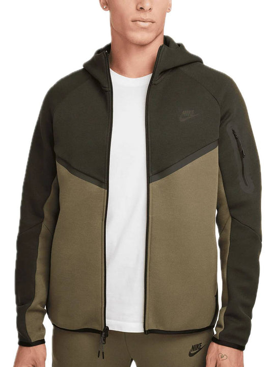 M Nk Tch Flc Fz Wr Hoodie - Sequoia