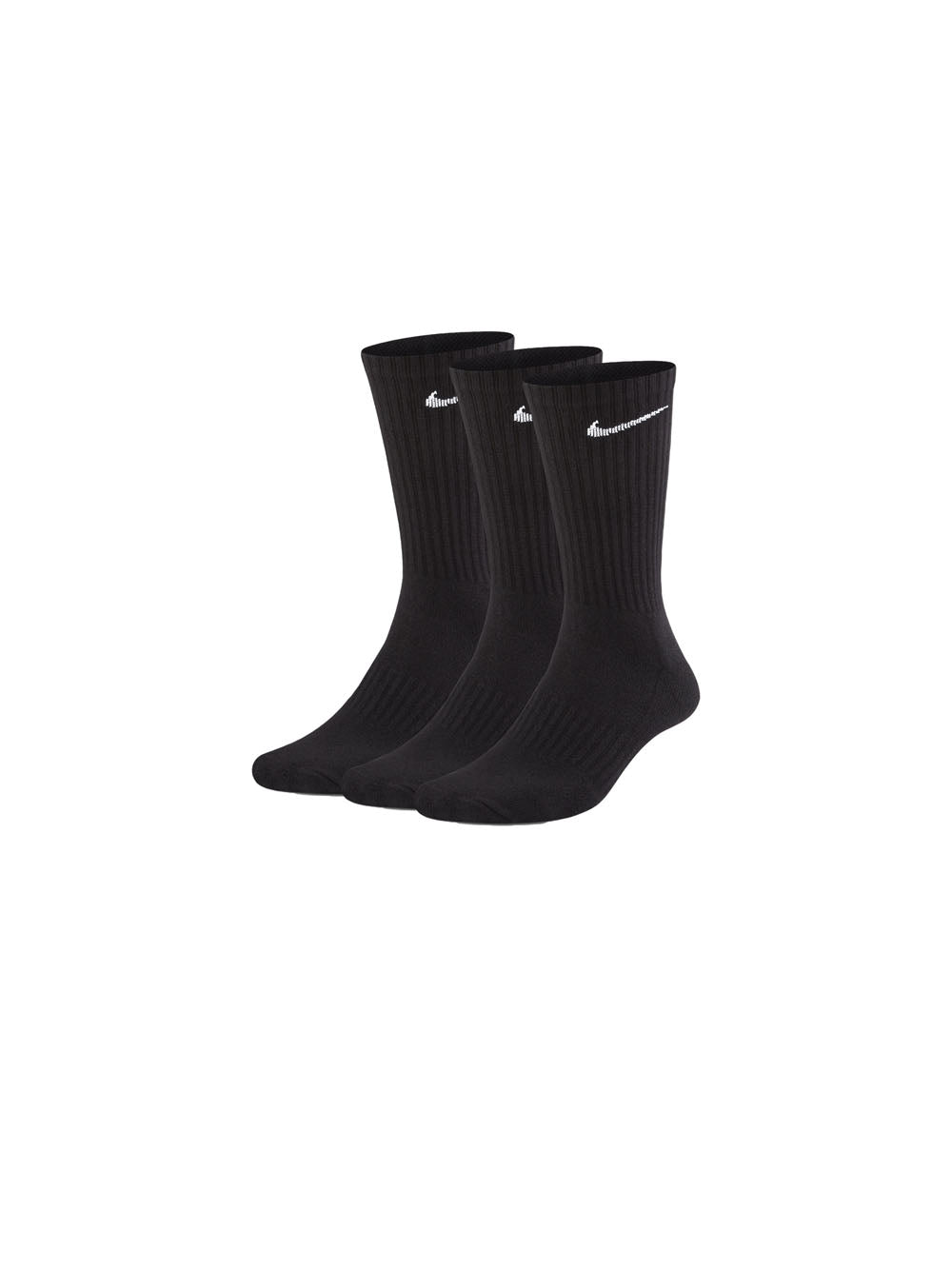Everyday cushioned training socks - black — 1