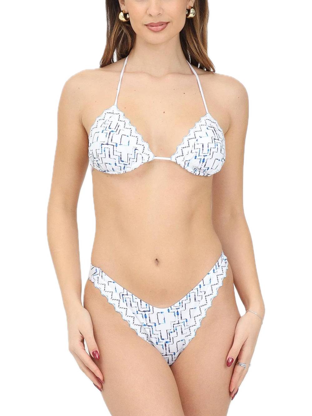 Triangle Bikini - Patterned — 1