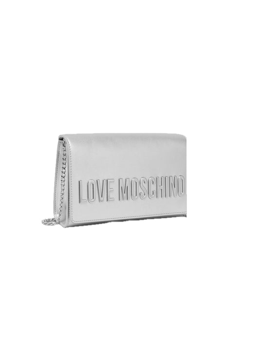 Borsa Pu Grs Metallic Silver - Argento
