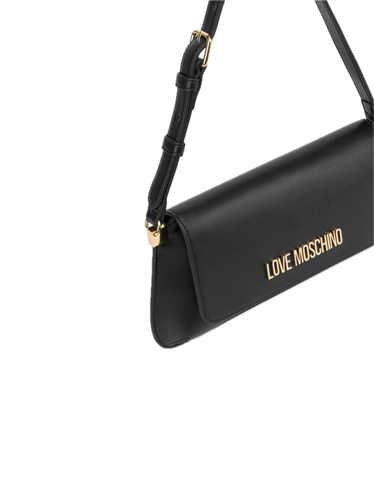 Borsa Pu Liscia - Nero