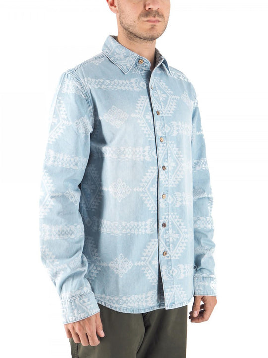 Shirt Chambray - Denim Maya Blue Mid Wash