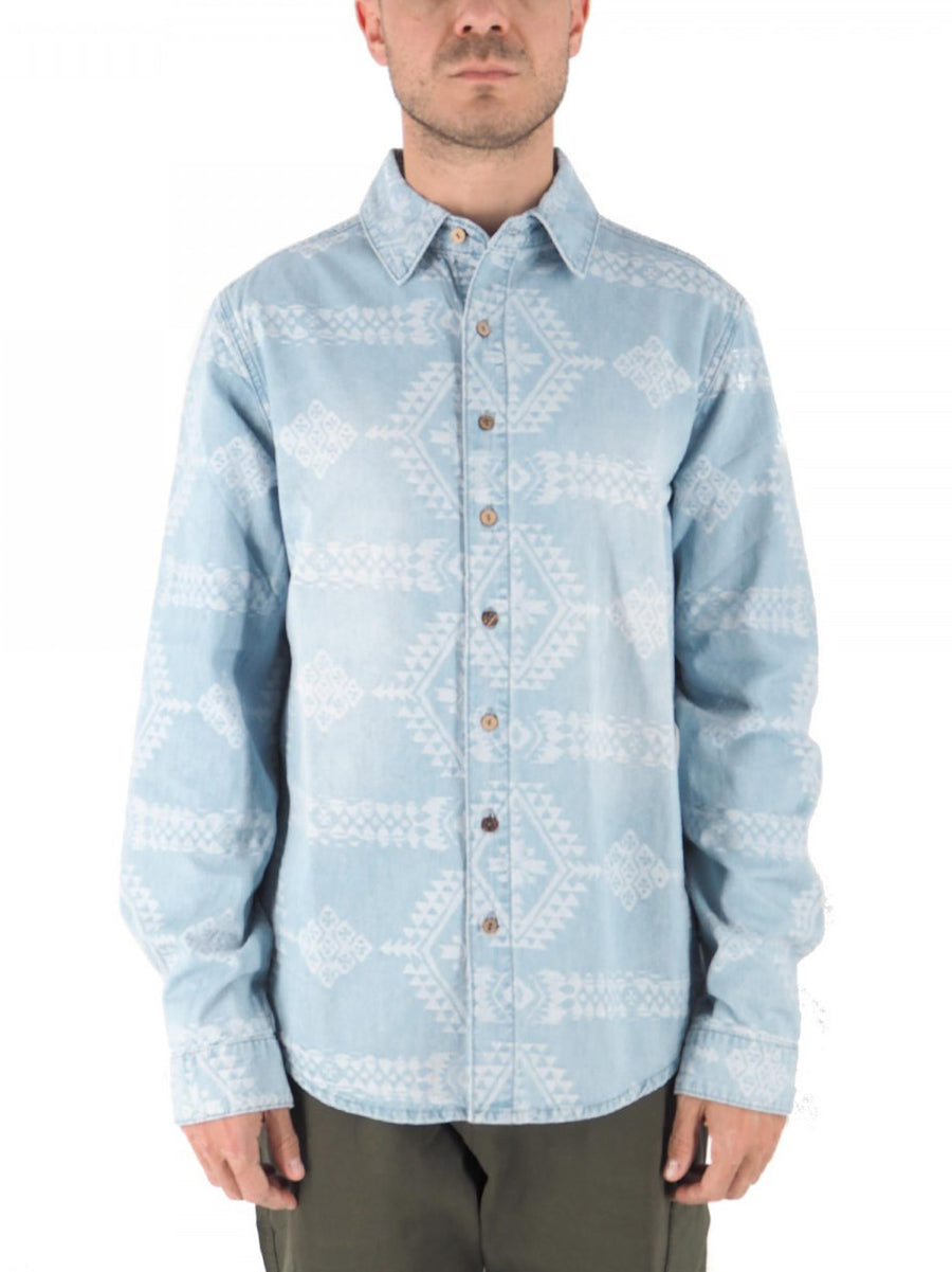 Shirt Chambray - Denim Maya Blue Mid Wash — 2