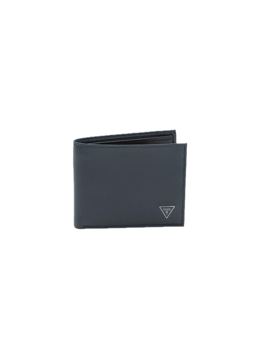 Madrid Billfold W Coin Pocket - Dark Blue
