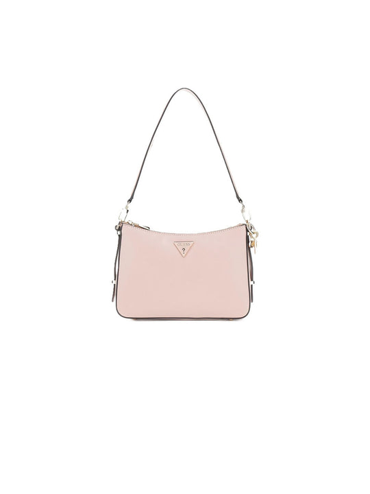 Daryna Top Zip Shoulder Bag - Rose