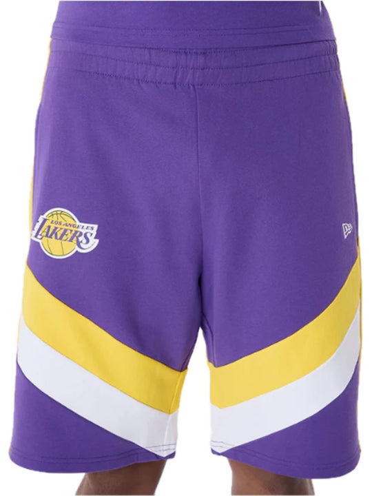 Shorts LA Lakers NBA Panel - Purple
