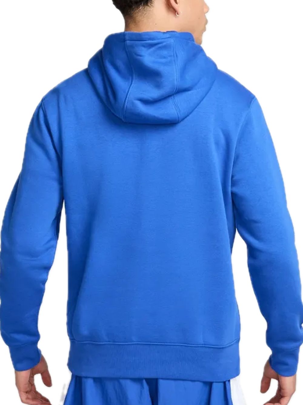Club men's fleece hoodie - game royal — 2