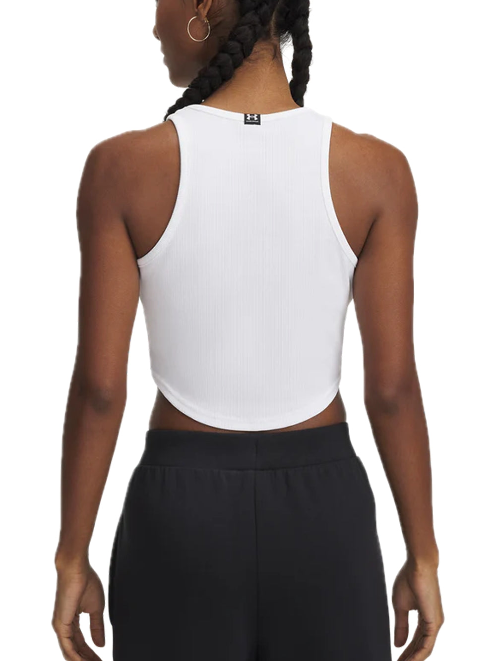 Ua Rival Rib Tank - White — 2