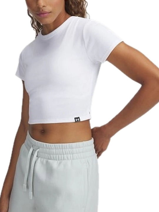 Ua Rival Rib Baby T - White
