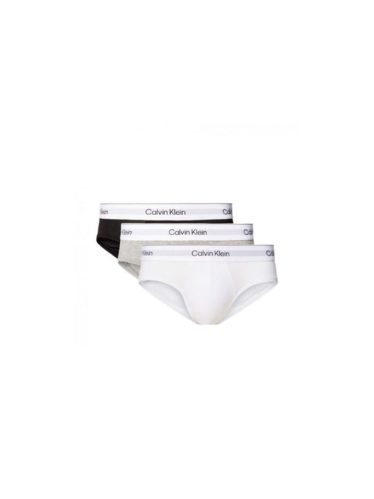 Hip Brief 3pk - Grey Heather White Black