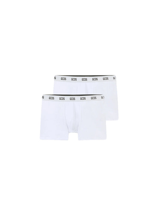 Essential Boxer Briefs 2 Pack - Bianco