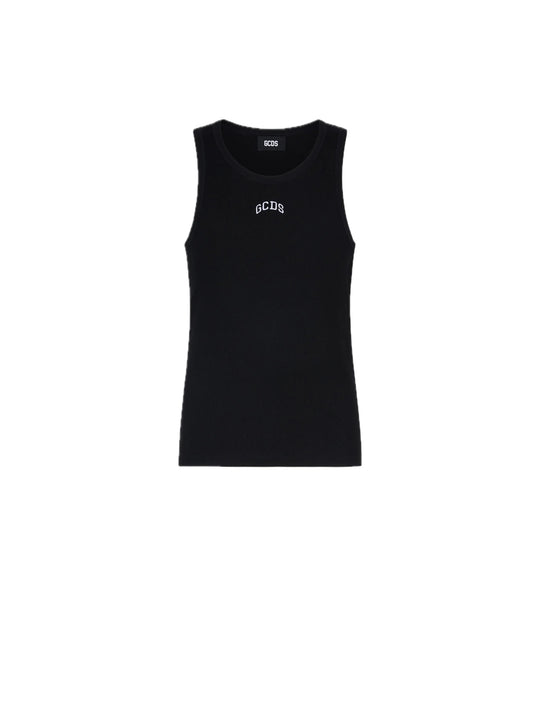 Lounge Logo Tank Top - Black