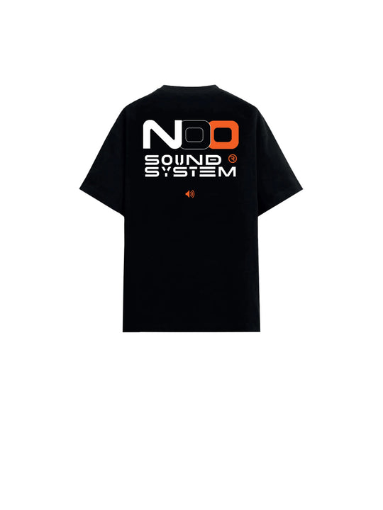 Sound System Tee - Black