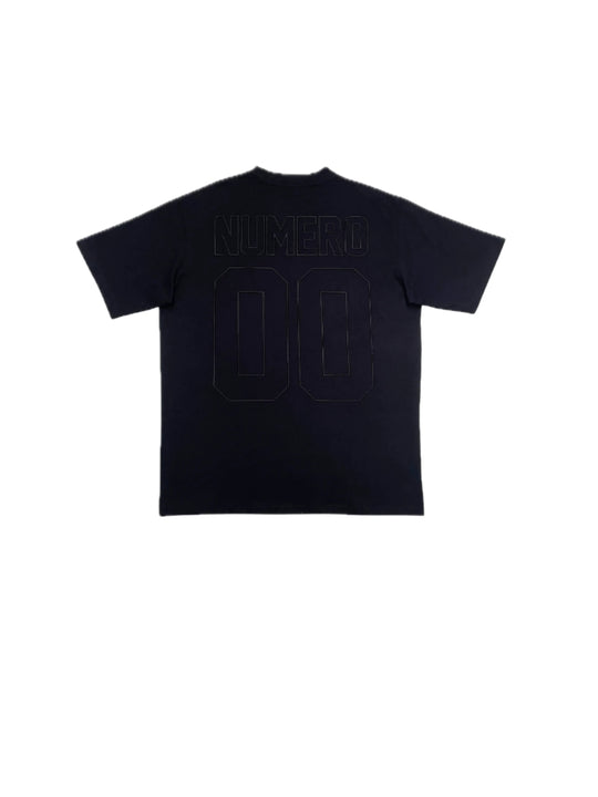 Embroydered Tee - Unique Black