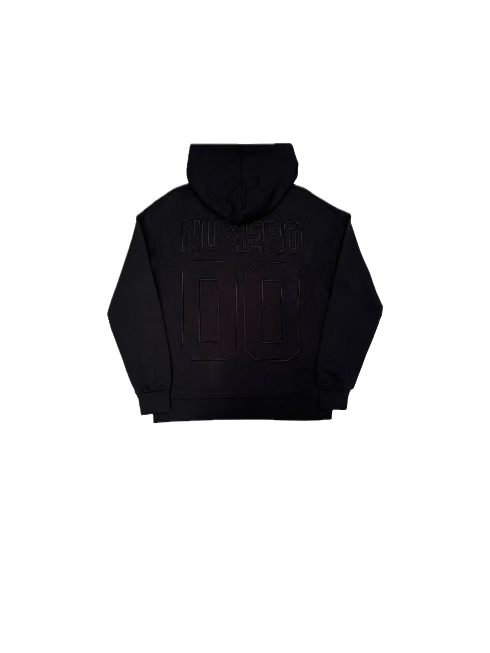 Felpa ricamata - Nero unico — 1