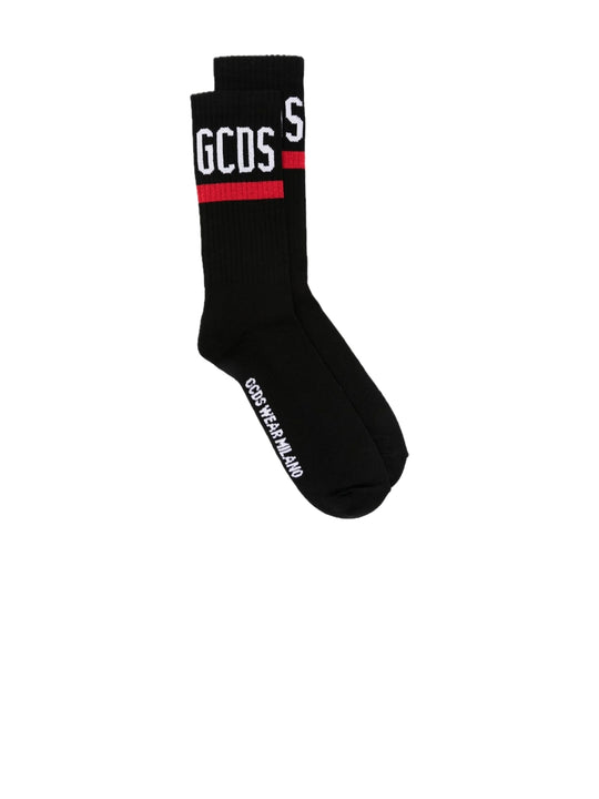 Gcds Logo Socks - Black