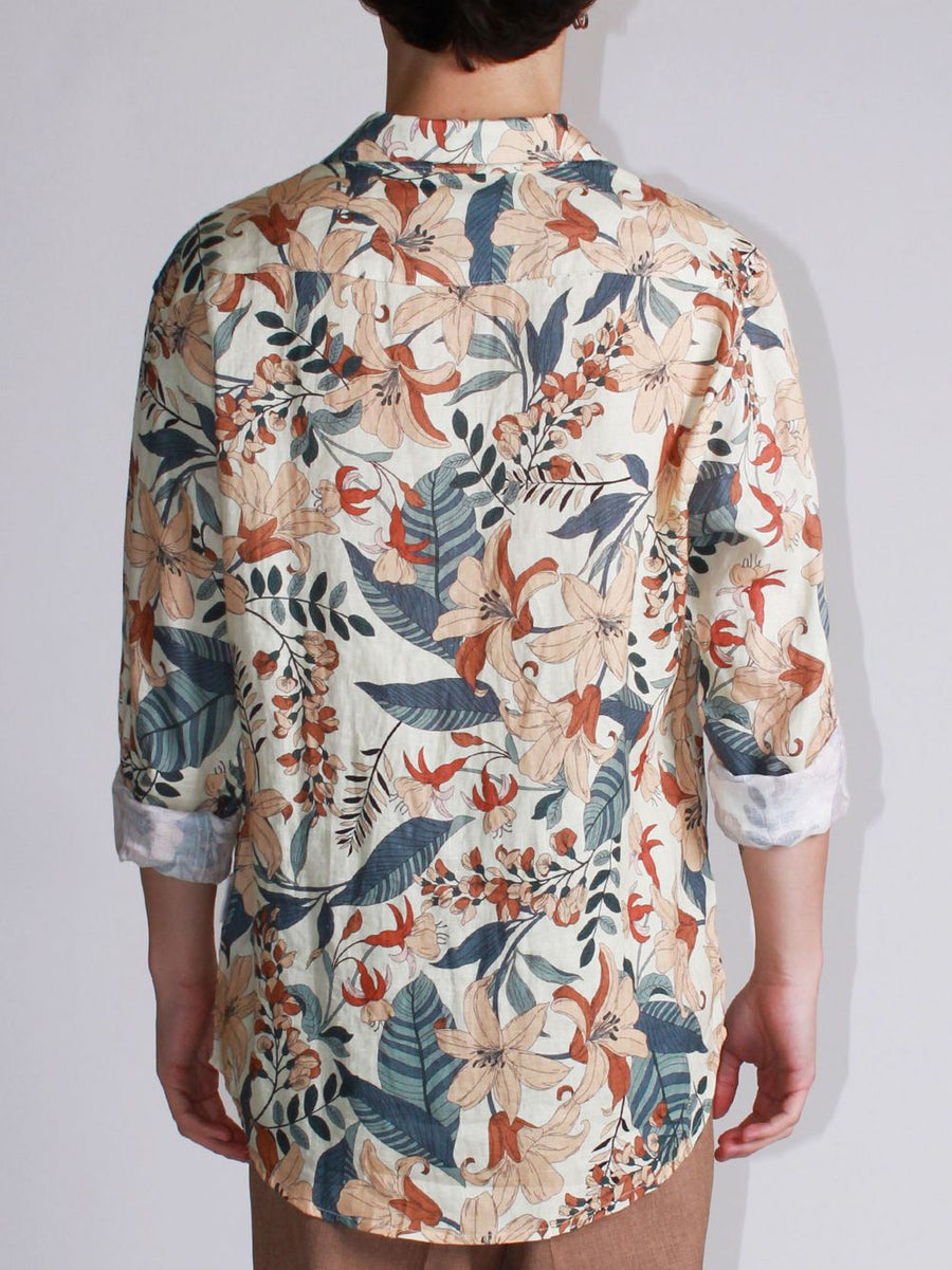 Camicia Lino - Fantasia — 2