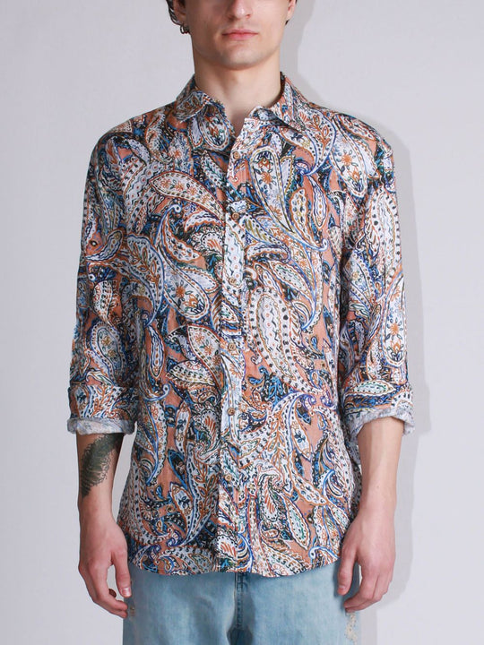 Camicia Lino - Fantasia