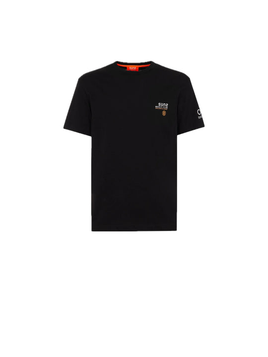 T-Shirt Uomo Suns Paolo Palms - Nero